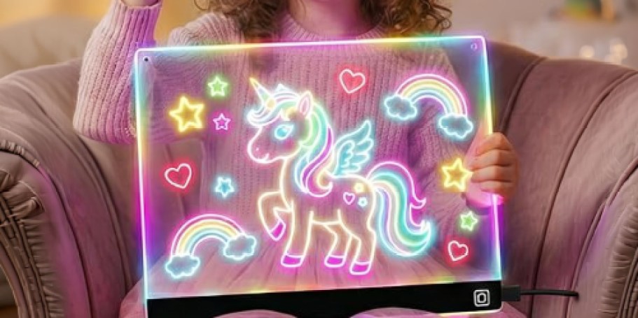 LED Drawing Board Only $9.99 on Amazon (Reg. $20)