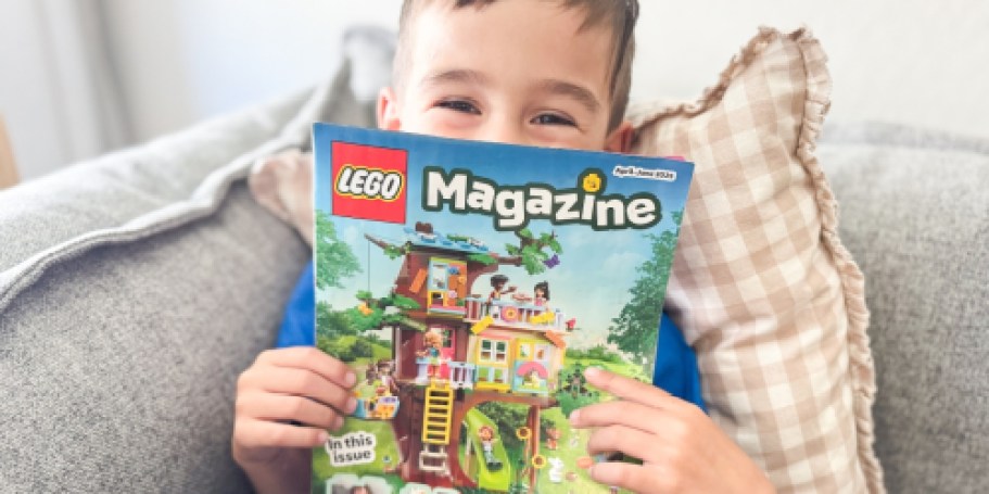 Kids Can Get Free LEGO Magazines Delivered to Their Mailbox