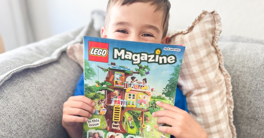 Kids Can Get Free LEGO Magazines Delivered to Their Mailbox