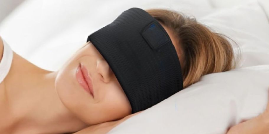 Sleep Mask Headphones Only $5.59 Shipped for Amazon Prime Members