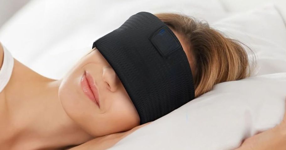 Sleep Mask Headphones Only $5.59 Shipped for Amazon Prime Members