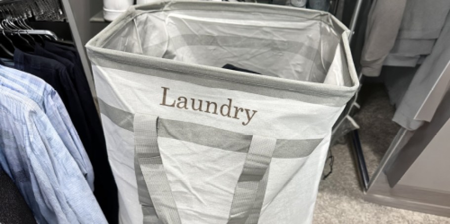 Collapsible Laundry Basket 2-Pack ONLY $9.99 on Amazon (Just $5 Each!)