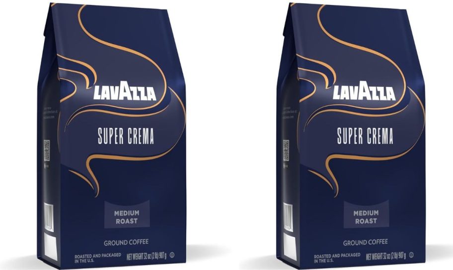 Two bags of Lavazza Coffee