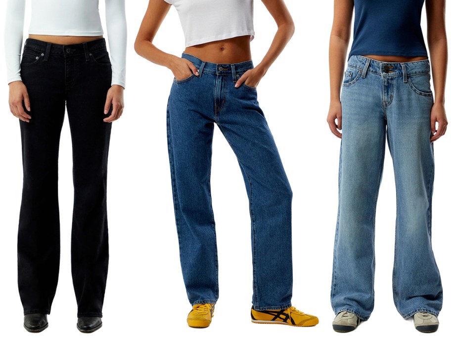 3 pairs of Levi's Women's Jeans on sale