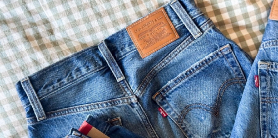 Up to 75% Off Levi’s Jeans + FREE Shipping