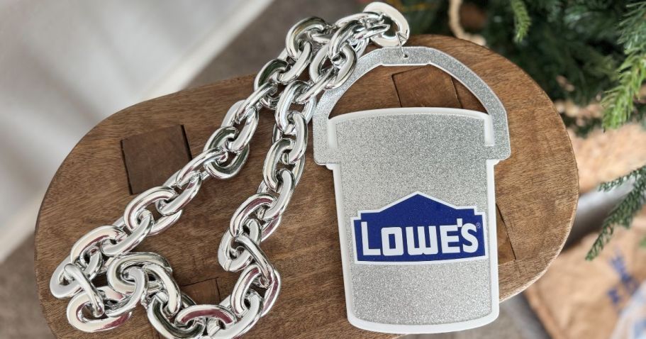 Lowe’s Members Early Access: Glitter Bucket Necklace & Bling Glasses Only $19.98 Shipped