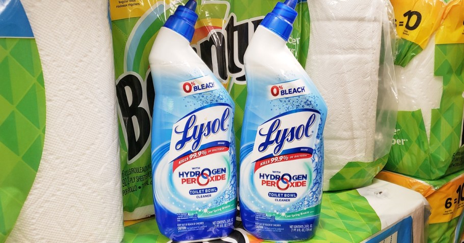 Lysol Toilet Cleaner 2-Pack Just $3.53 Shipped on Amazon