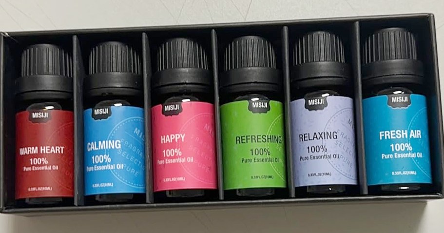 Essential Oils 6-Pack Just $4.49 Shipped on Amazon (Reg. $10)