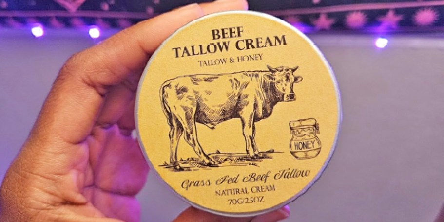 Beef Tallow Honey Cream Only $4.66 Shipped on Amazon (Reg. $17)