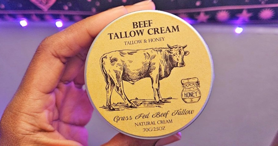 Beef Tallow Honey Cream Only $4.66 Shipped on Amazon (Reg. $17)