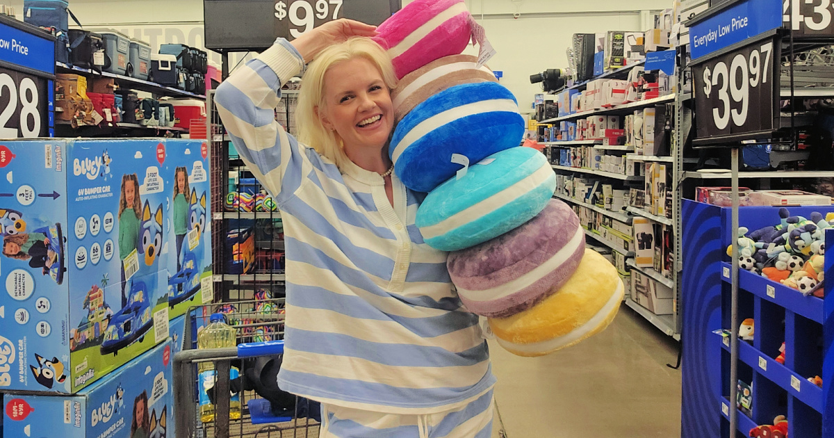These $5.97 Macaron Pillows Might Be the Cutest Home Find at Walmart Right Now