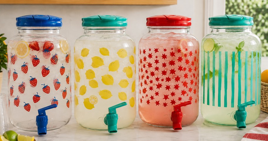 Cute Beverage Dispensers Just $4.96 on Walmart.com (Perfect for Summer Parties)