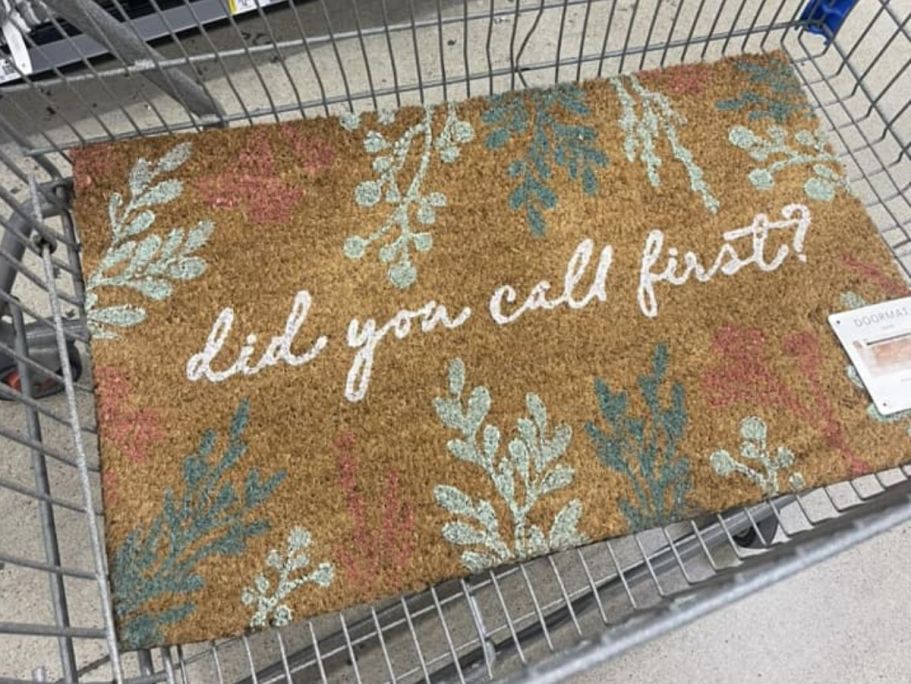 ‘Did You Call First?’ Doormat Just $4.48 on Walmart.com