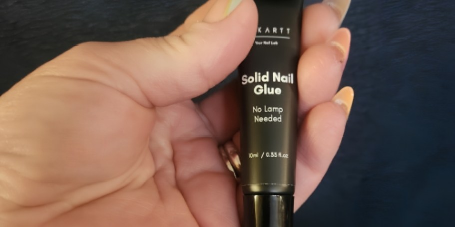 Press On Nail Glue Just $4.54 Shipped for Prime Members (No UV Light Needed)