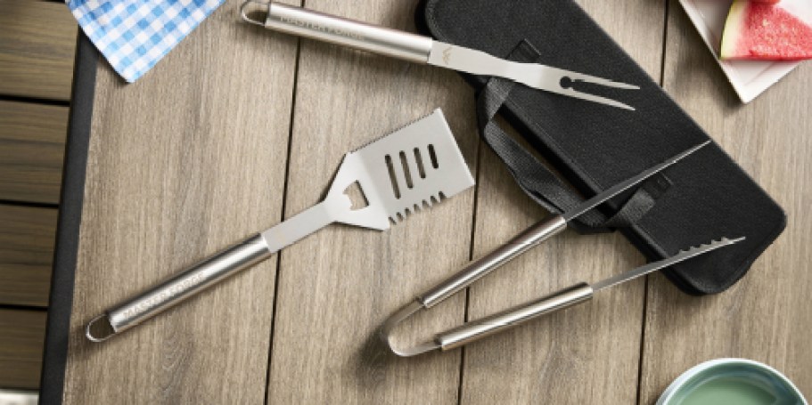 Master Forge Grill Stainless Steel Toolkit Just $19.98 Shipped for Lowe’s Rewards Members