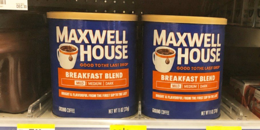 Maxwell House Ground Coffee Only $2 Shipped on Amazon