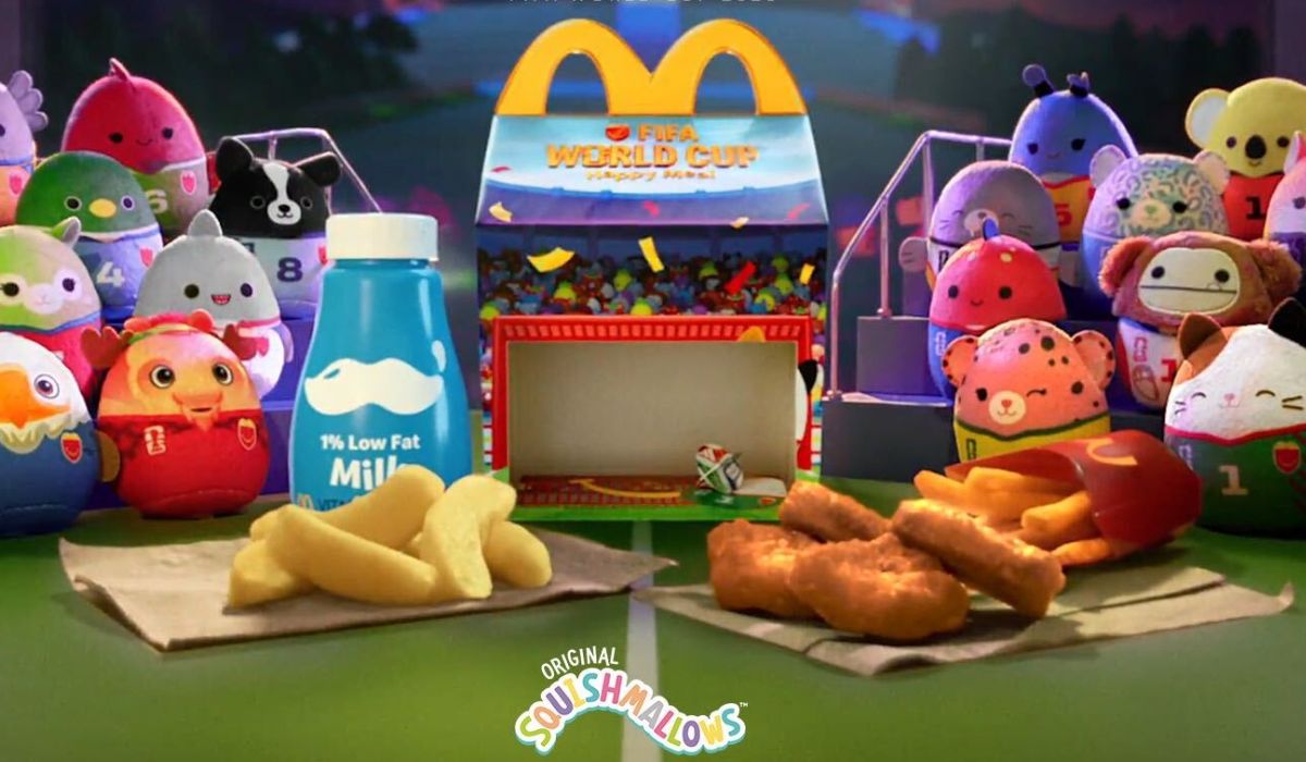 FIFA World Cup Squishmallows Happy Meals Drop at McDonald’s June 9th