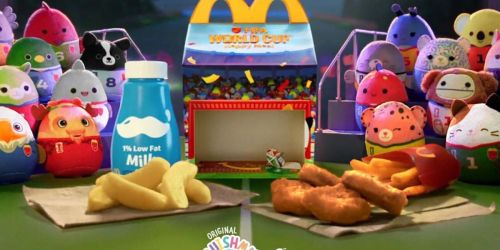 McDonald’s FIFA World Cup Squishmallows Happy Meals Drop June 9th