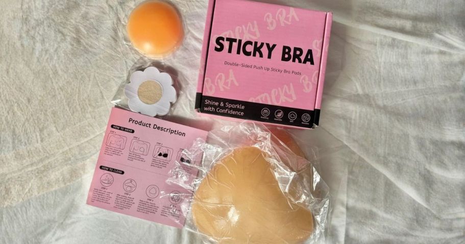 Strapless Adhesive Sticky Push-Up Bra Set Only $9.99 Shipped on Amazon