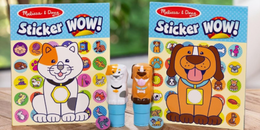 Melissa & Doug Sticker Wow Activity Pads 2-Pack Just $8.99 Shipped for Prime Members (Reg. $27)