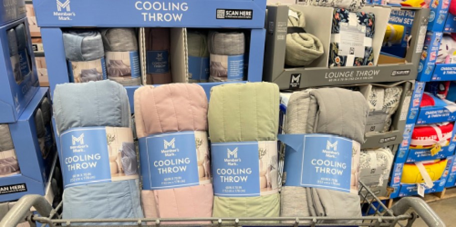 Today ONLY: Sam’s Club Cooling Throws Just $14.94