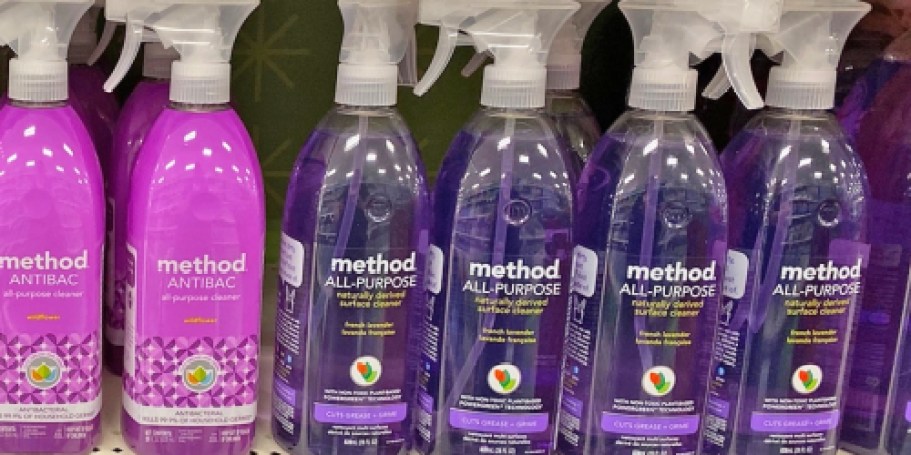 Method All-Purpose Cleaner Spray 2-Pack Just $5 Shipped on Amazon (Reg. $11)