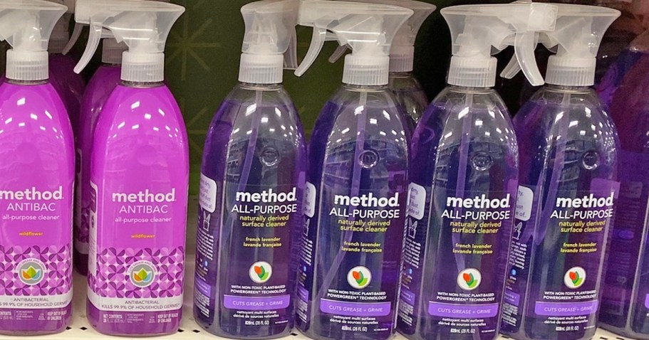 Method All-Purpose Cleaner Spray 2-Pack Just $5 Shipped on Amazon (Reg. $11)