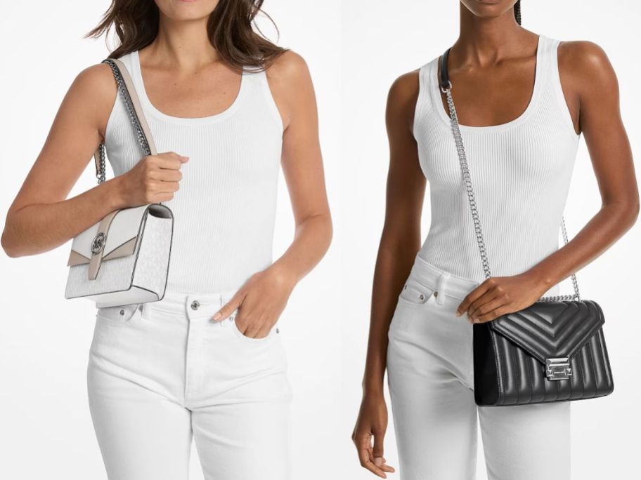 2 stock images of Michael Kors bags