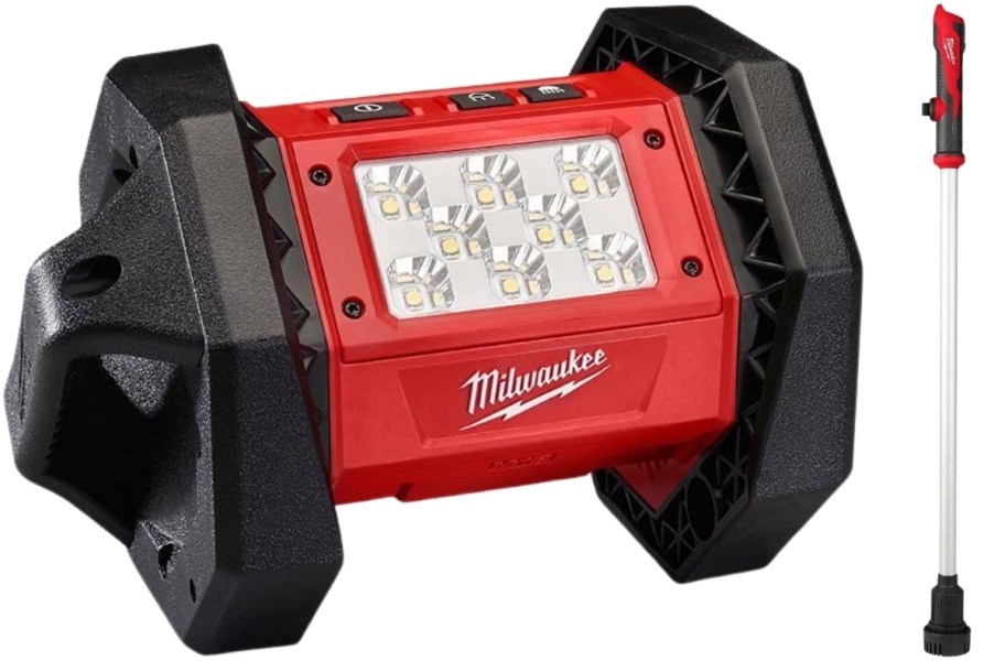 flood light and a Submersible Stick Water Transfer Pump