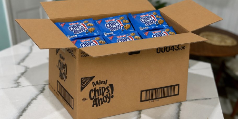 Chips Ahoy Mini Cookies 120-Ct Snack Packs Just $29.99 Shipped (25¢ Each)