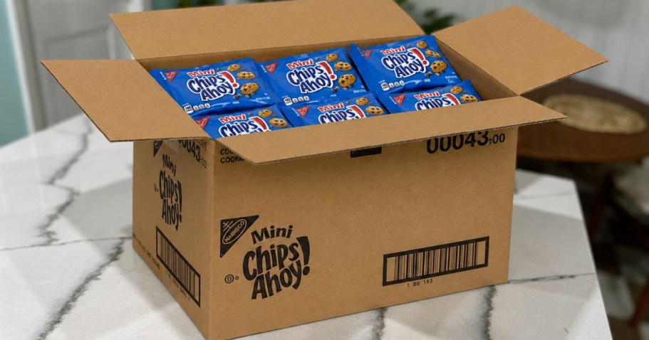 Chips Ahoy Mini Cookies 120-Ct Snack Packs Just $29.99 Shipped (25¢ Each)