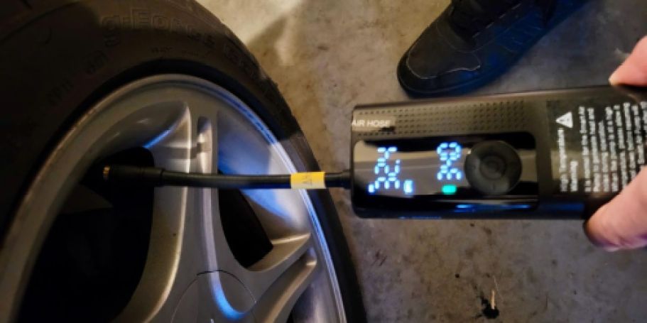 Portable Air Compressor Just $15.98 Shipped on Amazon (Reg. $60)