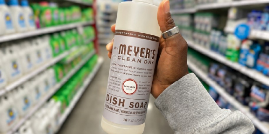 Mrs. Meyer’s Dish Soap Just $2.80 Shipped on Amazon (Reg. $6)