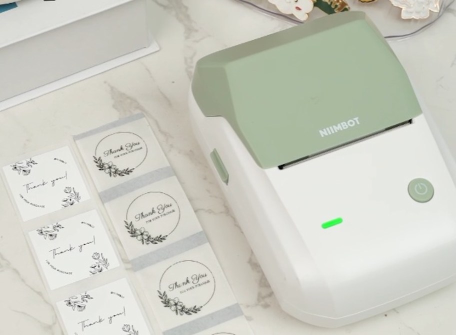 Wireless Thermal Label Maker Only $14.99 Shipped on Amazon (No Ink Needed!)
