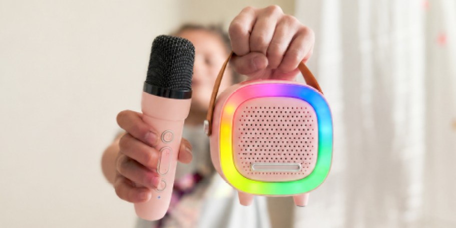 Kids Mini Karaoke Machine Only $7.49 on Amazon (Reg. $15)