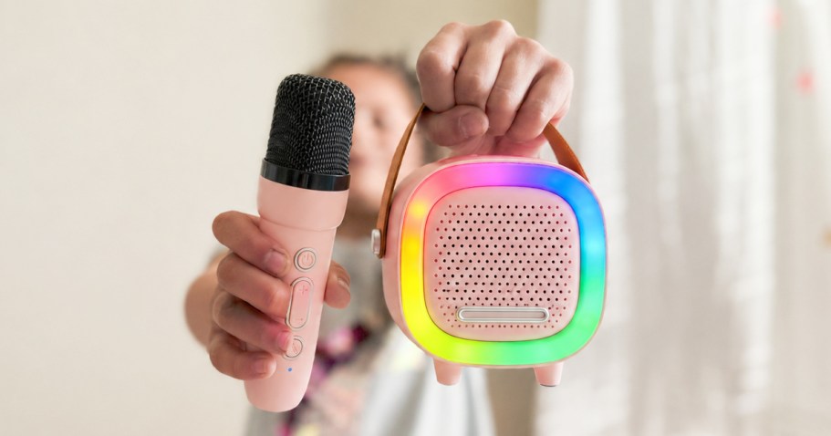 Kids Mini Karaoke Machine Only $7.49 on Amazon (Reg. $15)