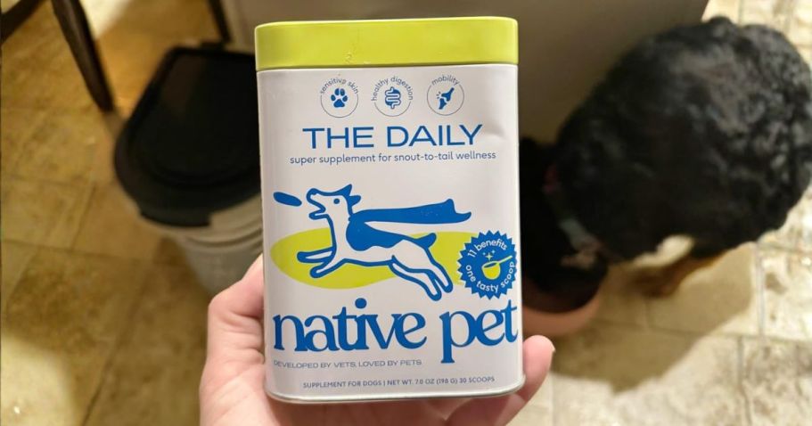 Score 50% Off Native Pet Supplements for Amazon Prime Members
