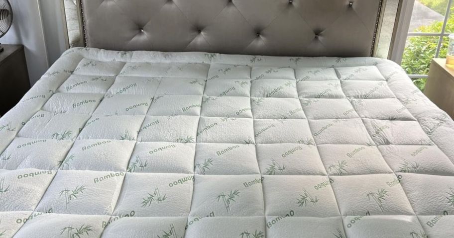 Niagara Sleep Solution Ultra Soft Mattress Topper on bed