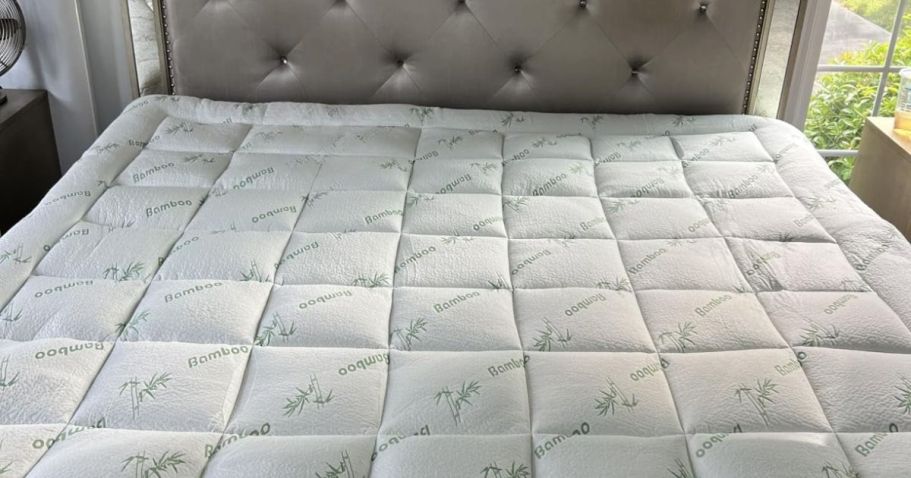 Ultra Soft Cooling Mattress Topper from $39.99 Shipped on Amazon (Over 20k Purchased Last Month!)