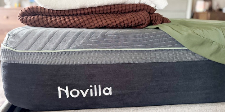 Team-Tested Novilla Cooling Memory Foam Mattress is On Sale (+ FREE Shipping)!