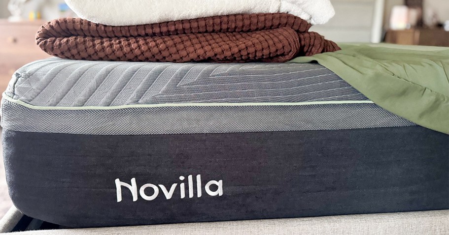 Team-Tested Novilla Cooling Memory Foam Mattress is On Sale (+ FREE Shipping)!