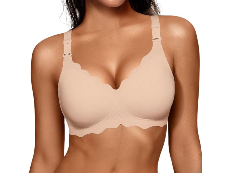 woman wearing OEAK Women's Jelly Bra