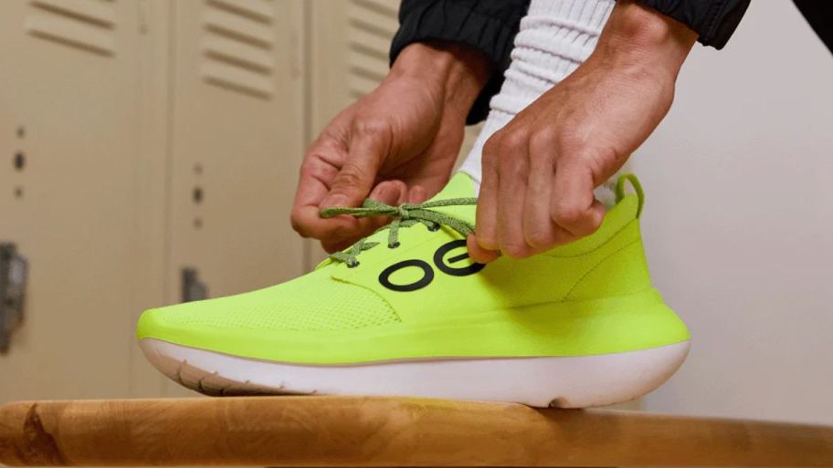 OOFOO Shoes green