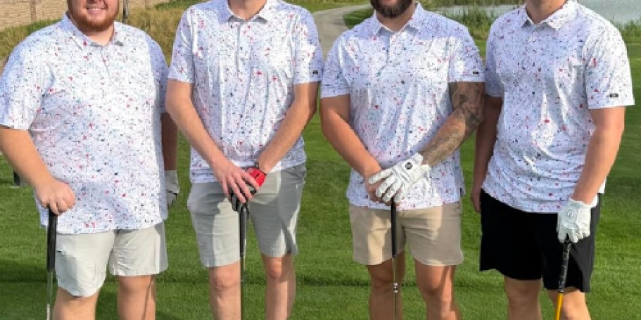 Viral Men’s Golf Shirts Just $16 on Amazon