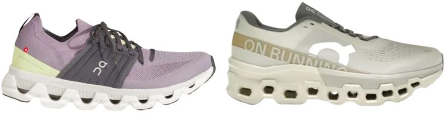 On Running Cloudswift 3 Men's Shoes and On Running Cloudmonster 2 Women's Shoes