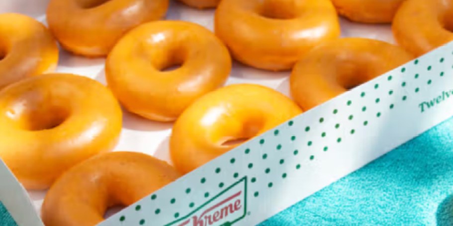 Orange Dreamsicle Doughnuts at Krispy Kreme Thru 5/17 — Here’s How to Score a $5 Dozen!