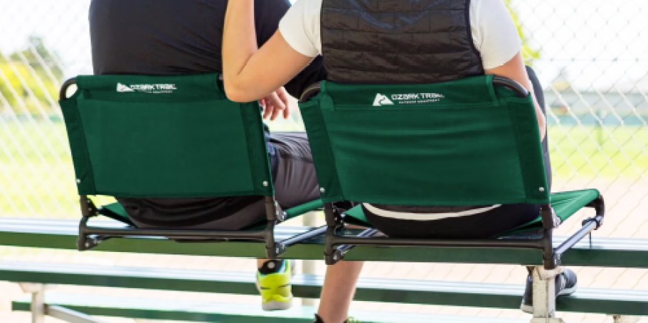 Ozark Trail Foldable Stadium Seat Only $9 on Walmart.com (Reg. $25)