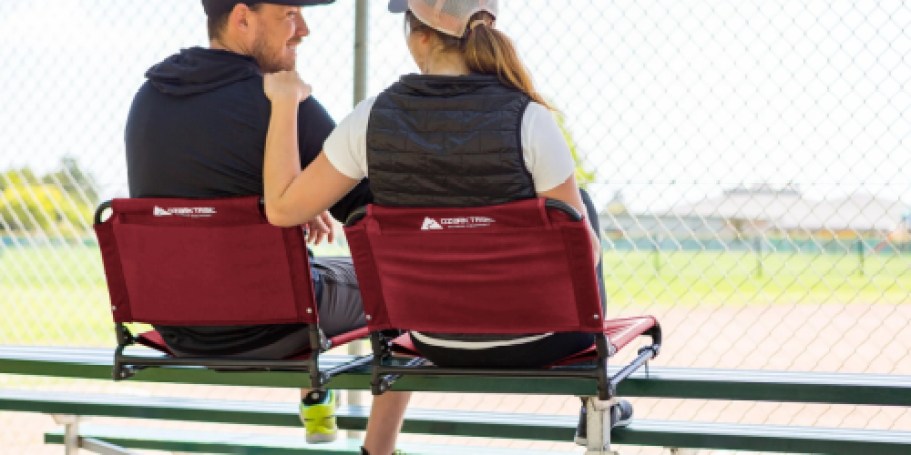 Ozark Trail Foldable Stadium Seat Just $12.50 on Walmart.com (Reg. $25)