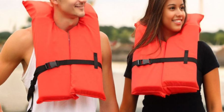 Life Jackets for the Family from $7.49 on Walmart.com