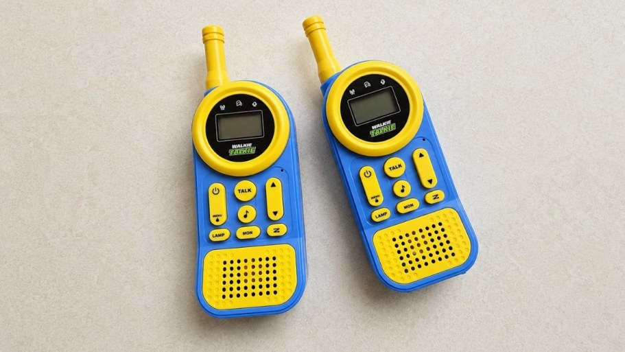 Kids Walkie Talkies Set Just $5.99 on Amazon (3-Mile Range)